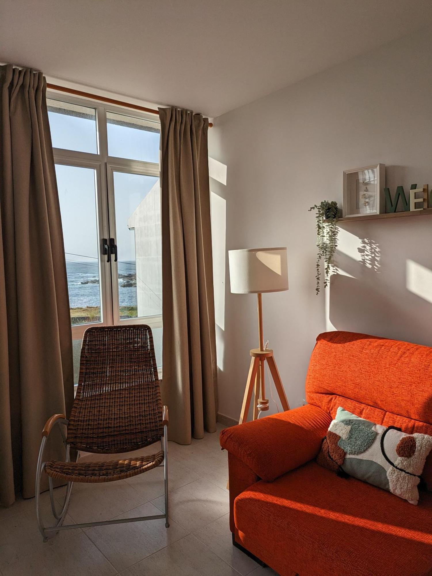 Apto En Muxia Con Vistas Al Mar Saude Doce Exterior foto