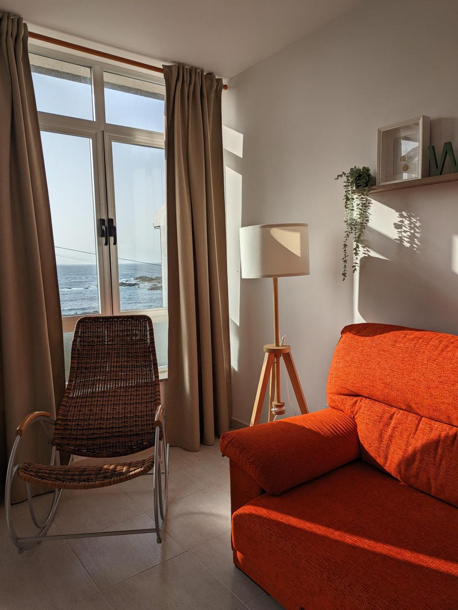 Apto En Muxia Con Vistas Al Mar Saude Doce Exterior foto