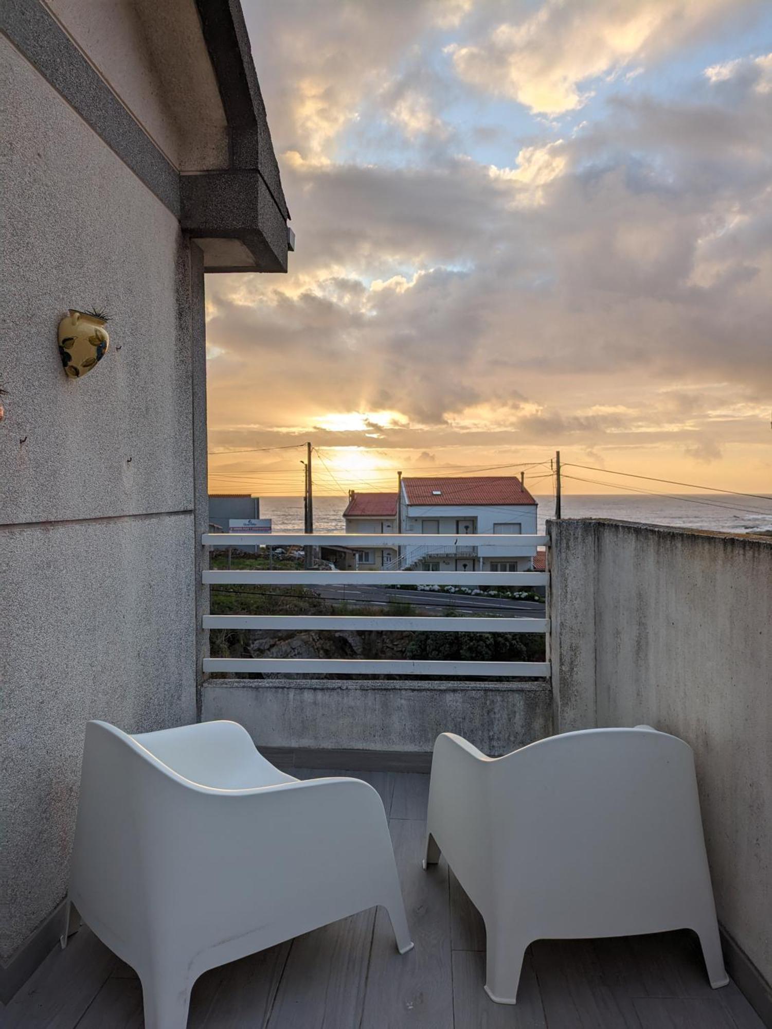 Apto En Muxia Con Vistas Al Mar Saude Doce Exterior foto