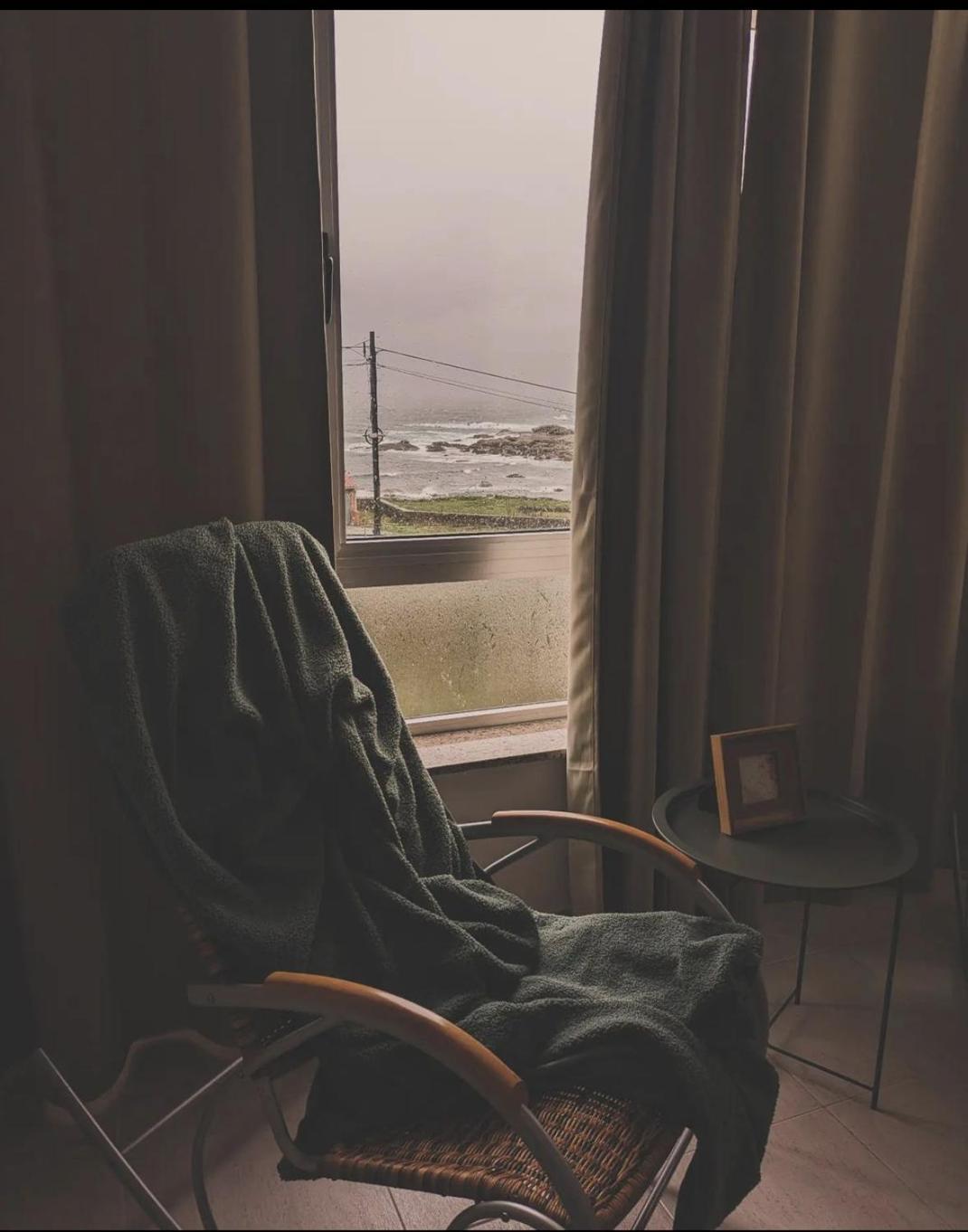 Apto En Muxia Con Vistas Al Mar Saude Doce Exterior foto