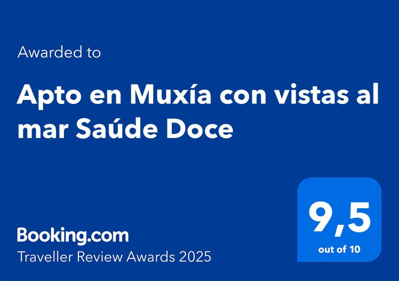 Apto En Muxia Con Vistas Al Mar Saude Doce Exterior foto